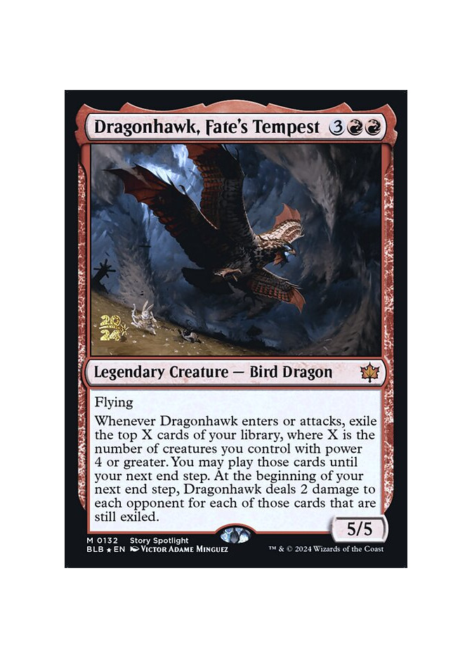 Dragonhawk, Fate's Tempest - Foil
