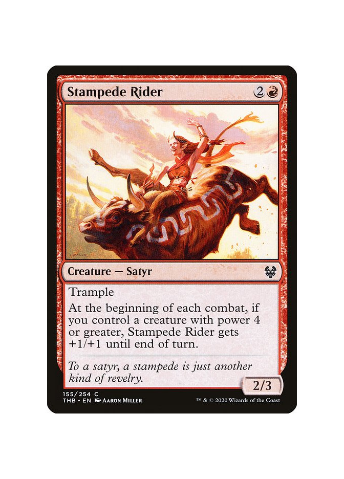 Stampede Rider - Foil
