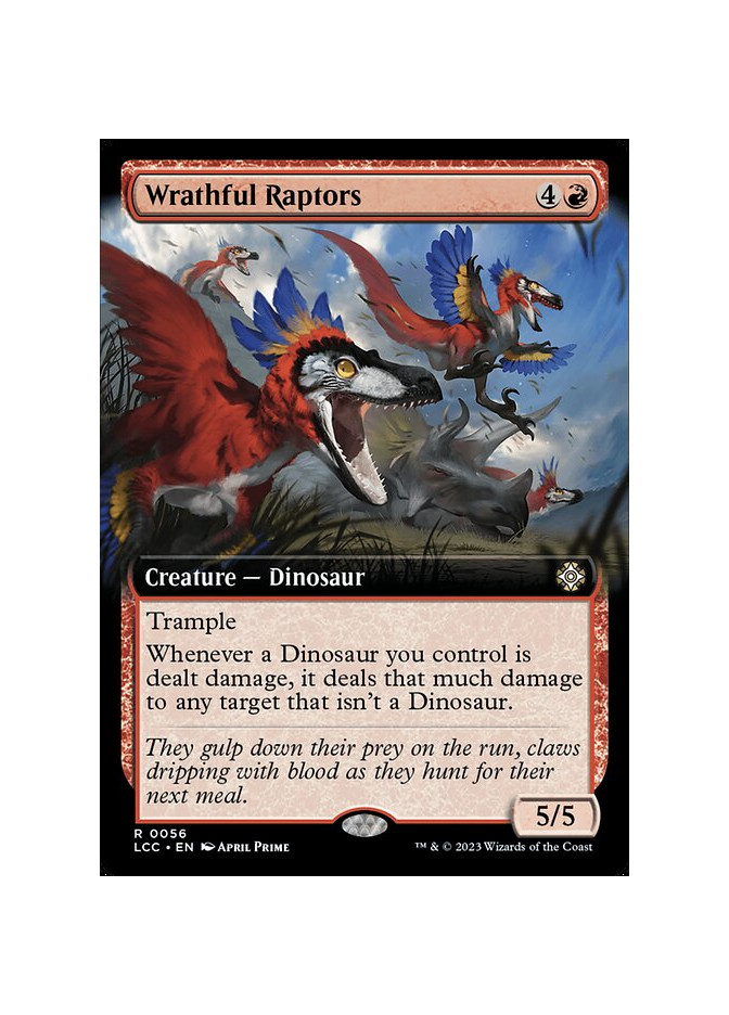 Wrathful Raptors