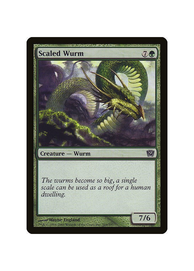 Scaled Wurm - Foil