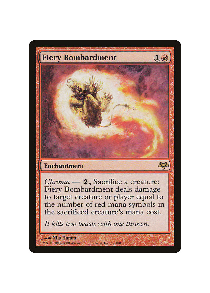 Fiery Bombardment
