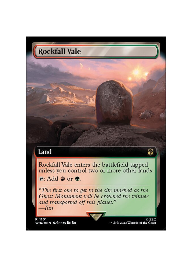 Rockfall Vale - Foil
