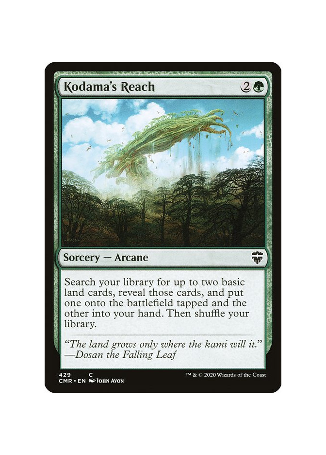 Kodama's Reach