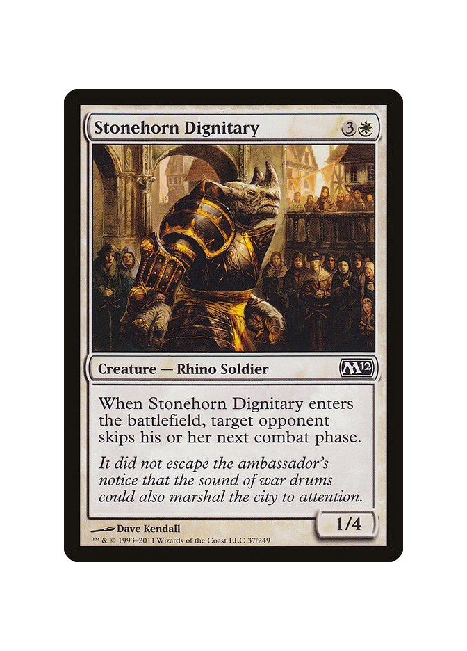 Stonehorn Dignitary - Foil