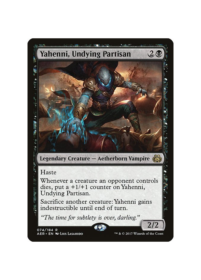 Yahenni, Undying Partisan - Foil