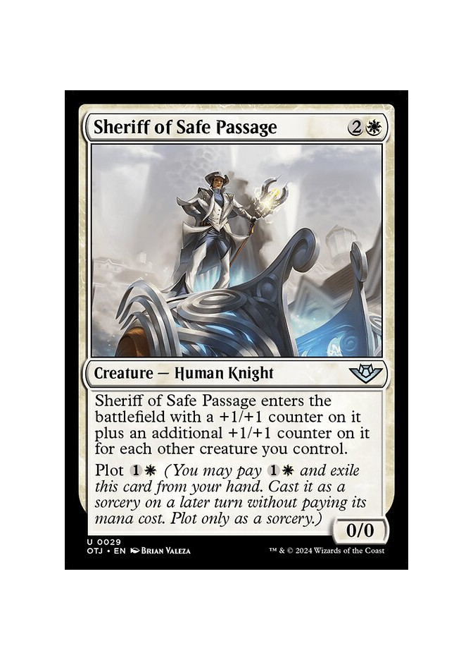 Sheriff of Safe Passage - Foil