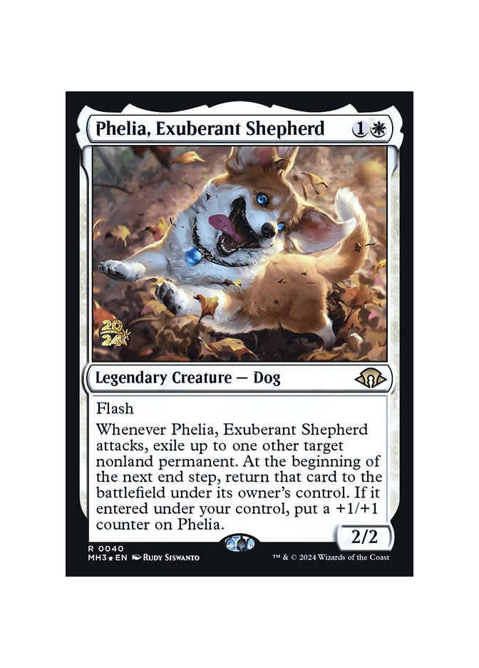 Phelia, Exuberant Shepherd - Foil