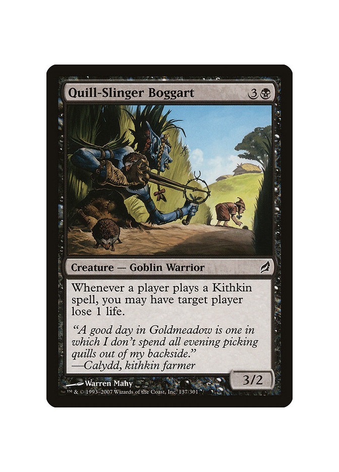 Quill-Slinger Boggart - Foil