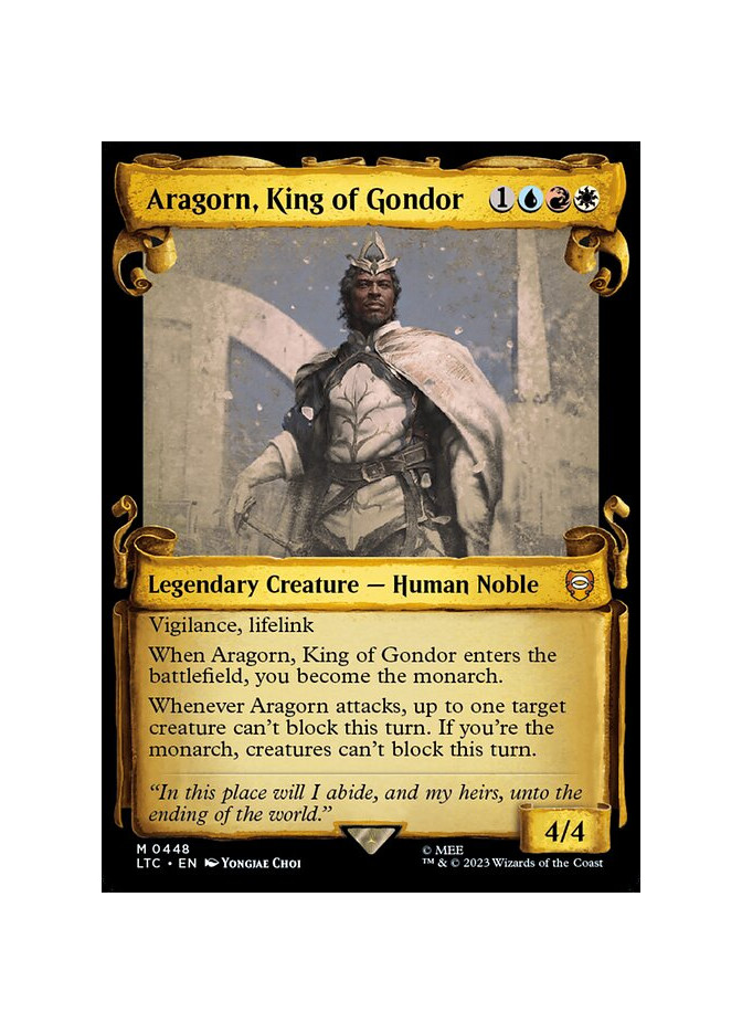 Aragorn, King of Gondor - Foil