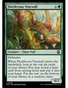 Floriferous Vinewall - Foil