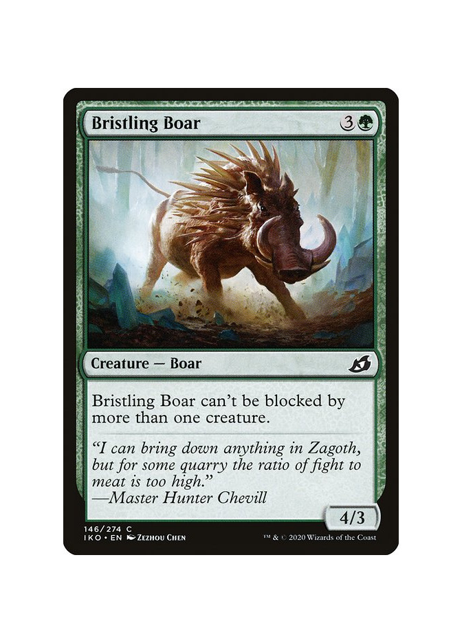 Bristling Boar - Foil