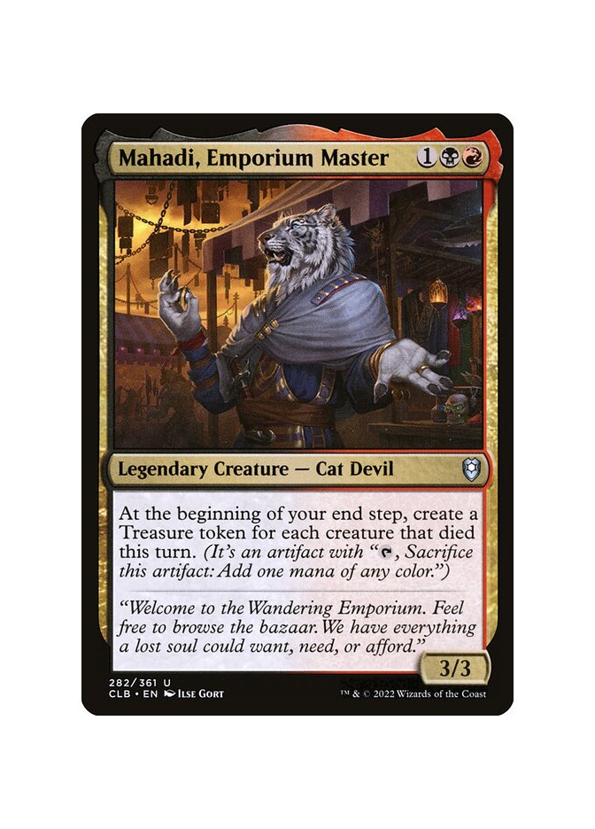 Mahadi, Emporium Master