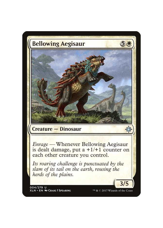 Bellowing Aegisaur - Foil