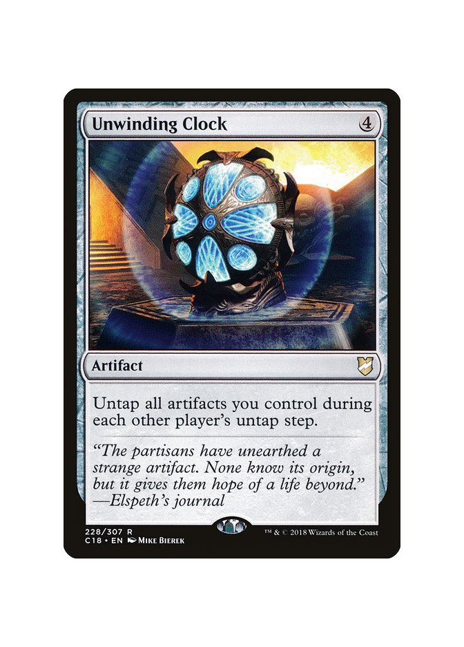Unwinding Clock
