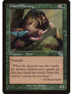 Giant Warthog - Foil