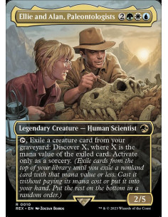Ellie and Alan, Paleontologists - Foil