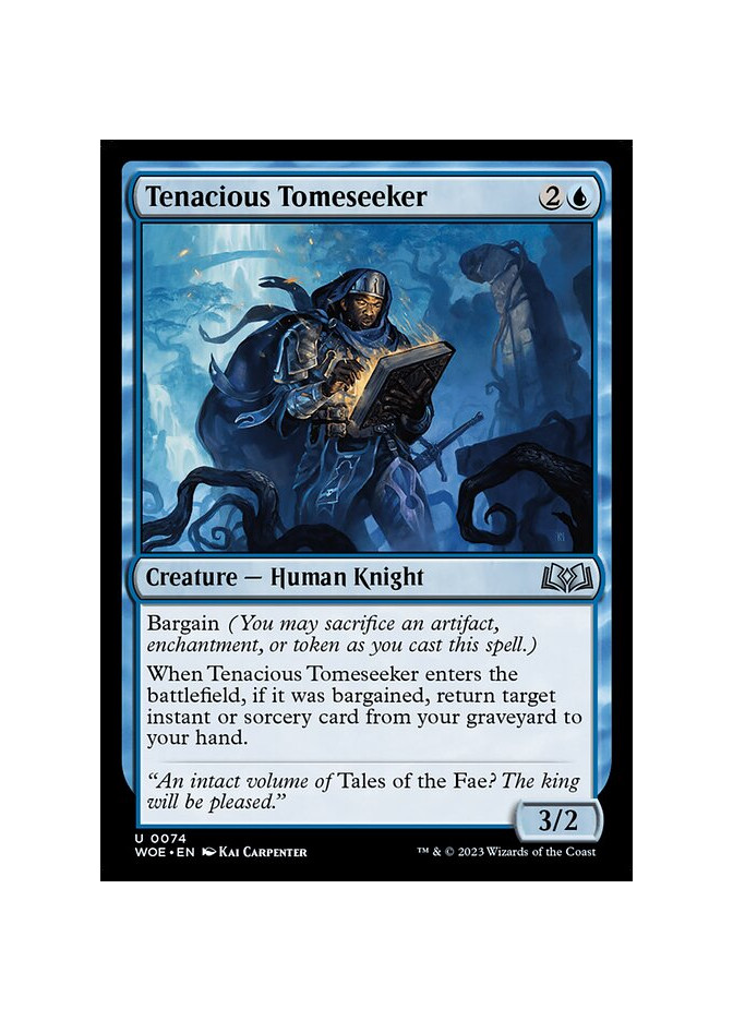 Tenacious Tomeseeker - Foil
