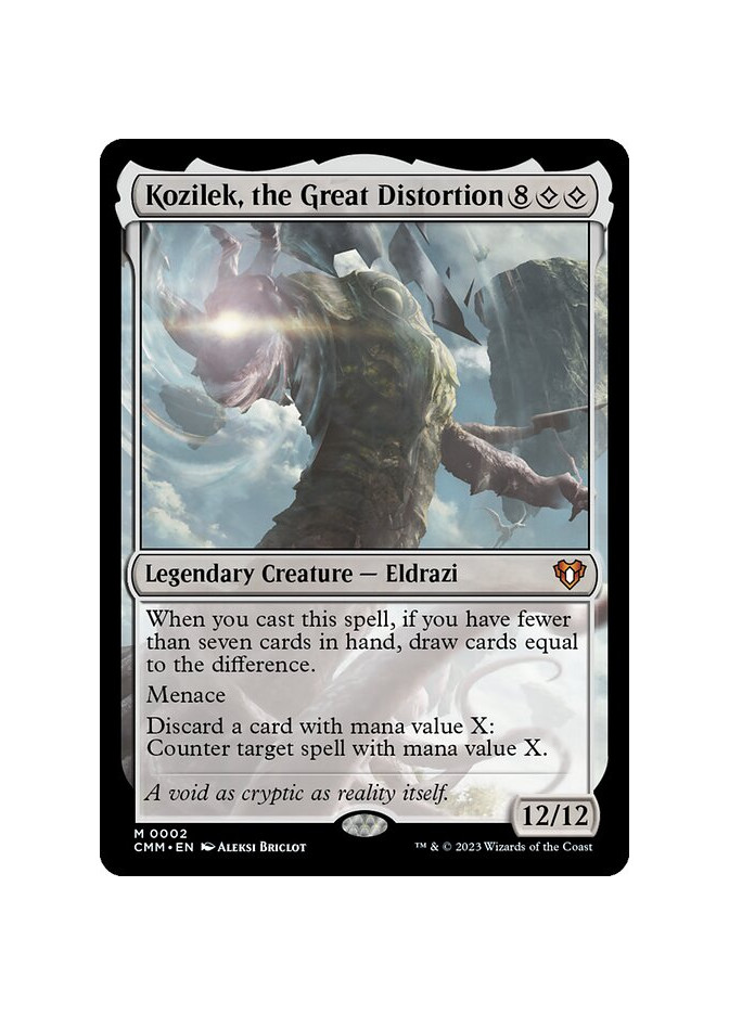 Kozilek, the Great Distortion - Foil