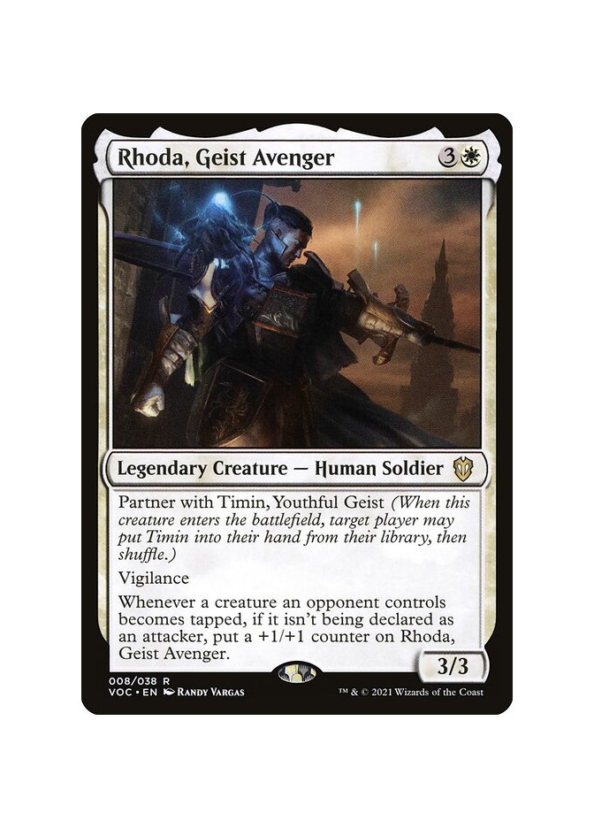 Rhoda, Geist Avenger