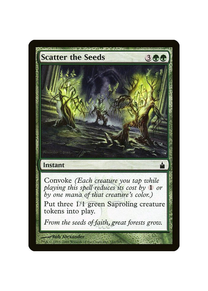 Scatter the Seeds
