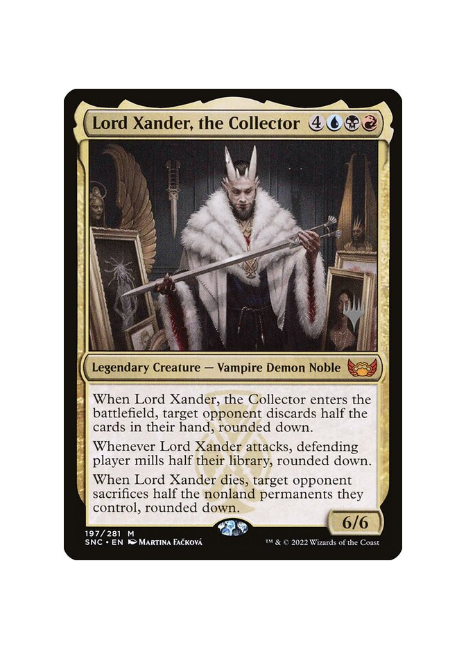 Lord Xander, the Collector