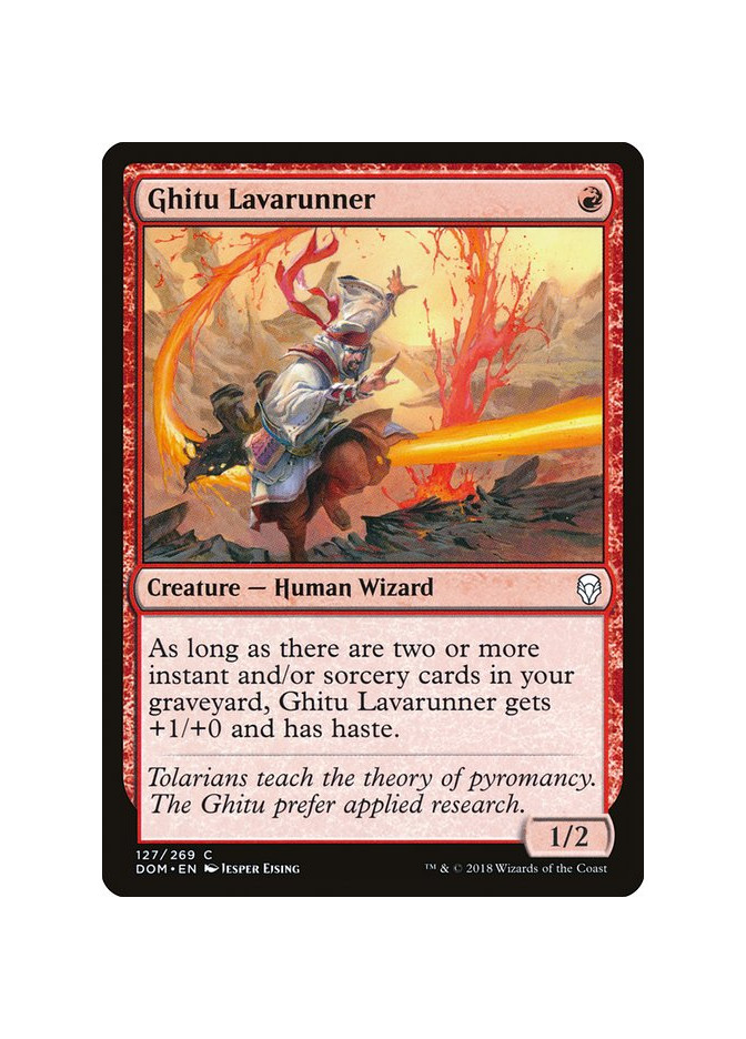 Ghitu Lavarunner - Foil
