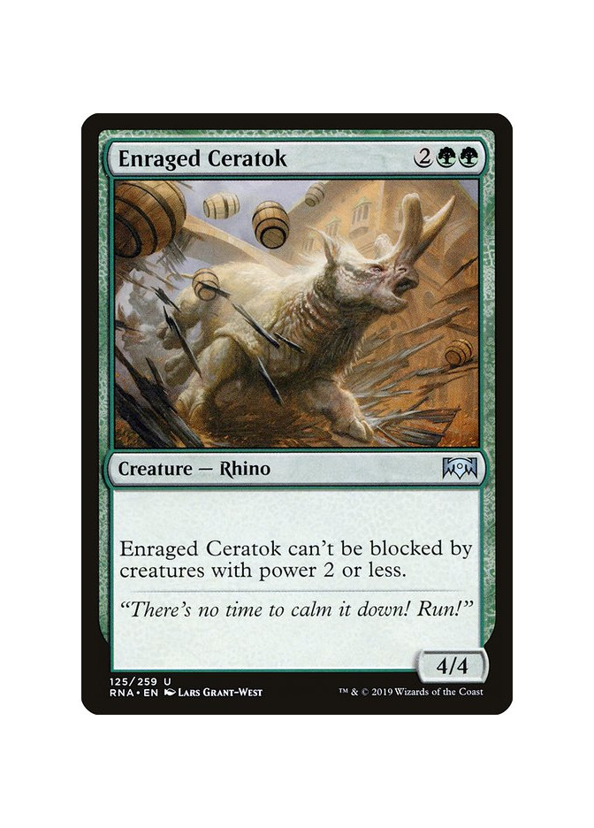 Enraged Ceratok - Foil