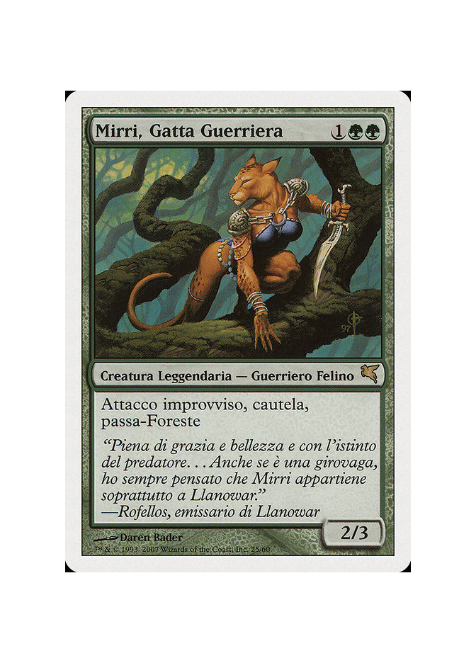 Mirri, Cat Warrior