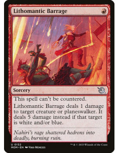 Lithomantic Barrage