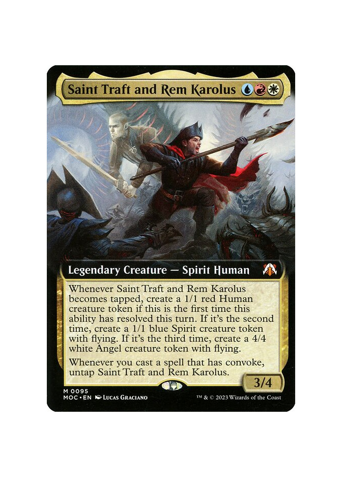 Saint Traft and Rem Karolus