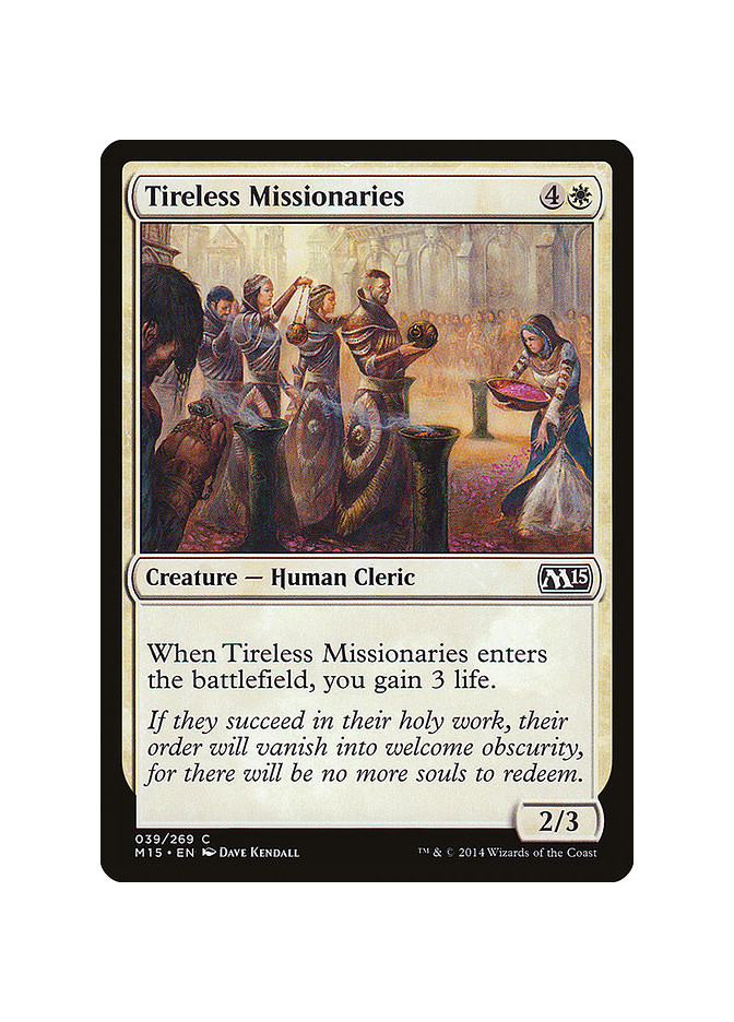 Tireless Missionaries - Foil