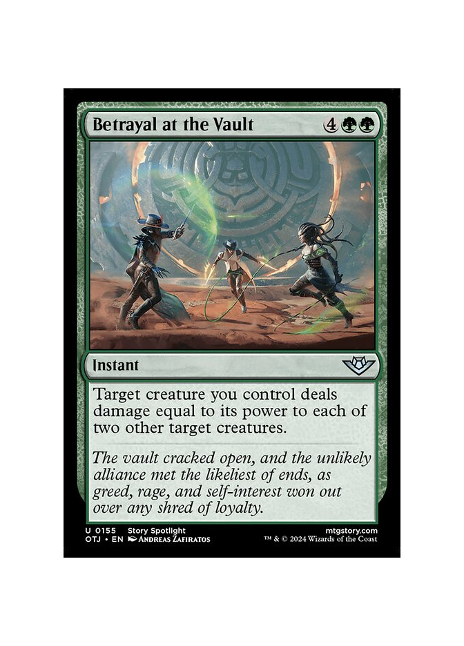 Betrayal at the Vault