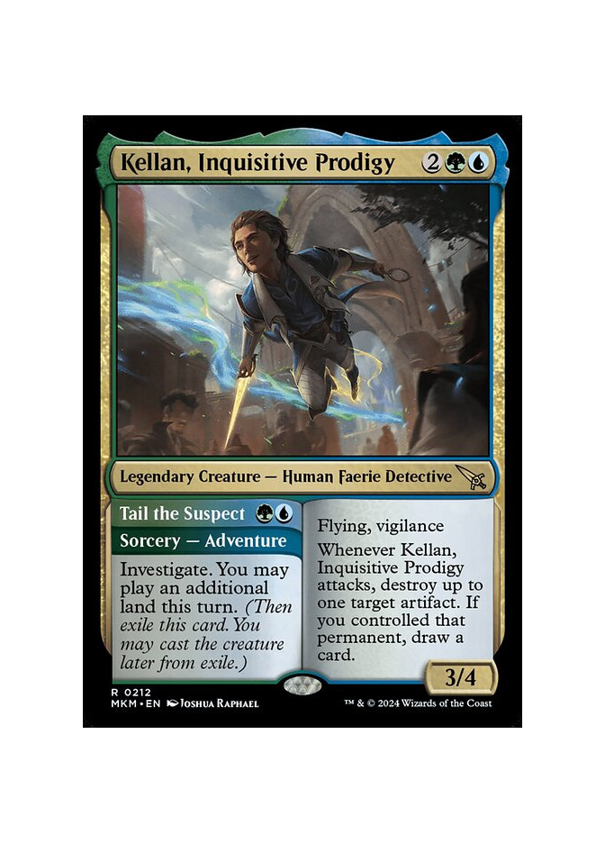 Kellan, Inquisitive Prodigy // Tail the Suspect