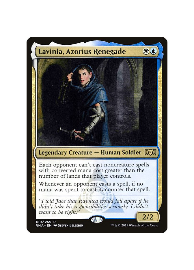 Lavinia, Azorius Renegade - Foil
