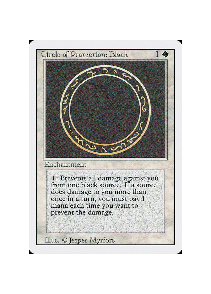 Circle of Protection: Black