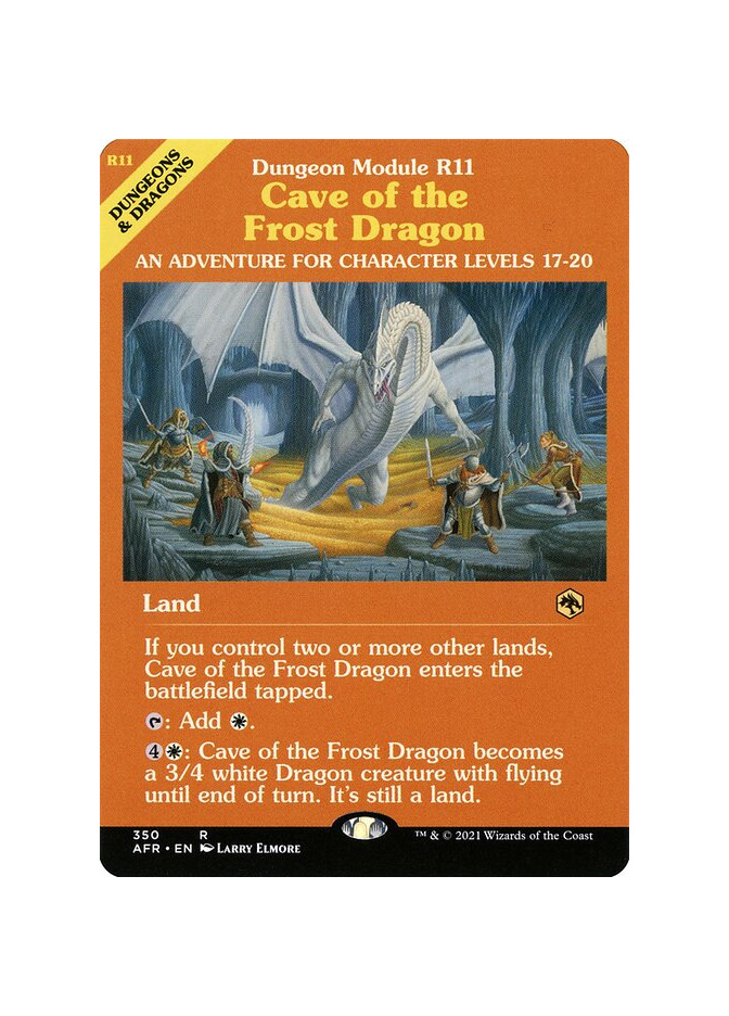 Cave of the Frost Dragon - Foil