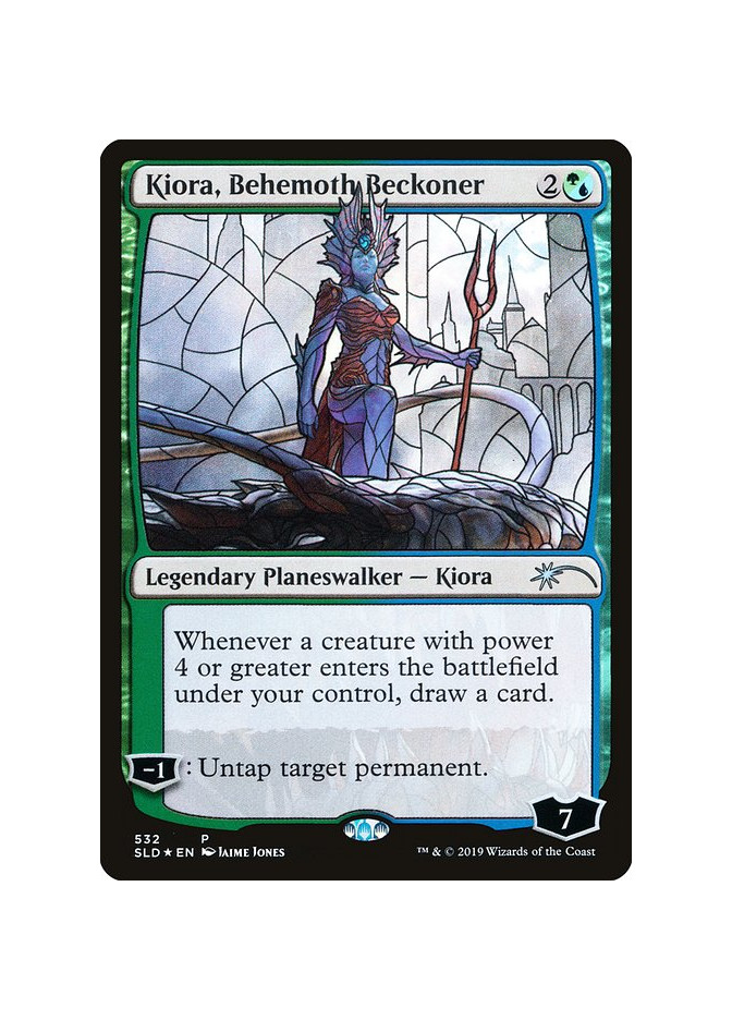 Kiora, Behemoth Beckoner - Foil
