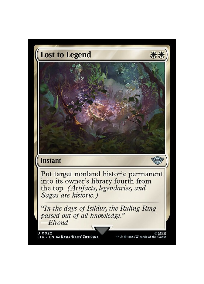 Lost to Legend