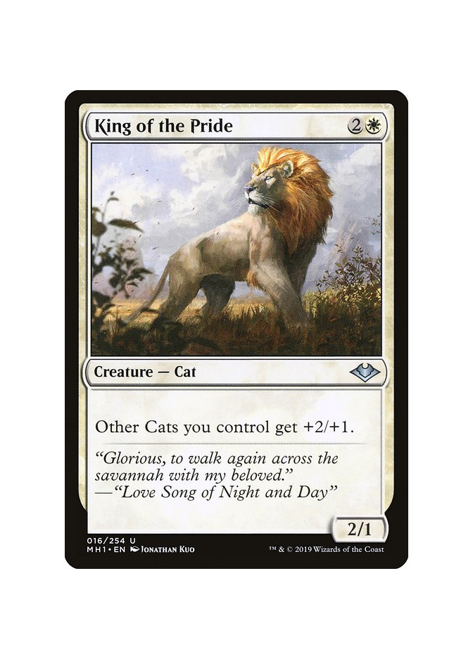King of the Pride - Foil