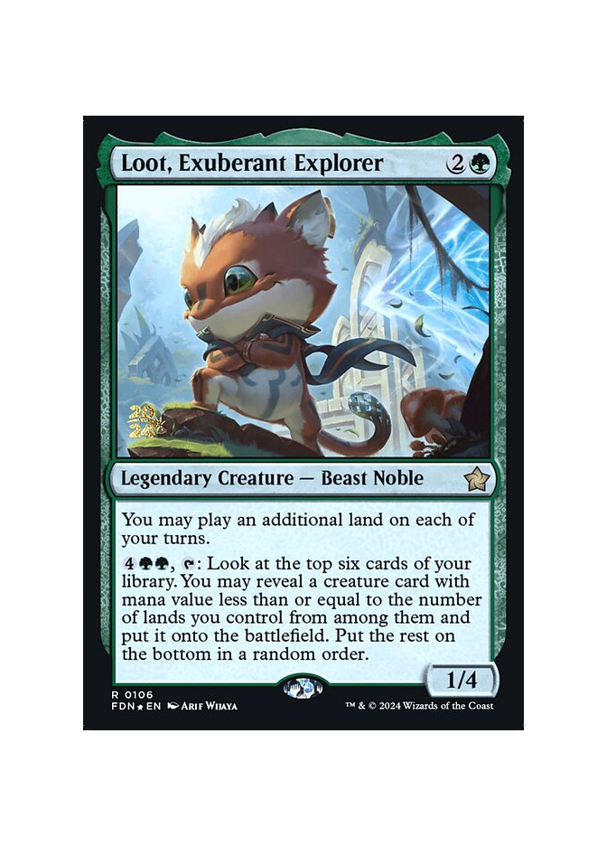 Loot, Exuberant Explorer - Foil