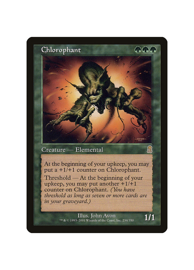 Chlorophant - Foil