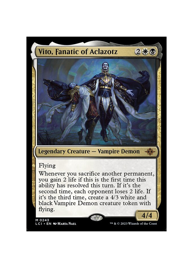 Vito, Fanatic of Aclazotz