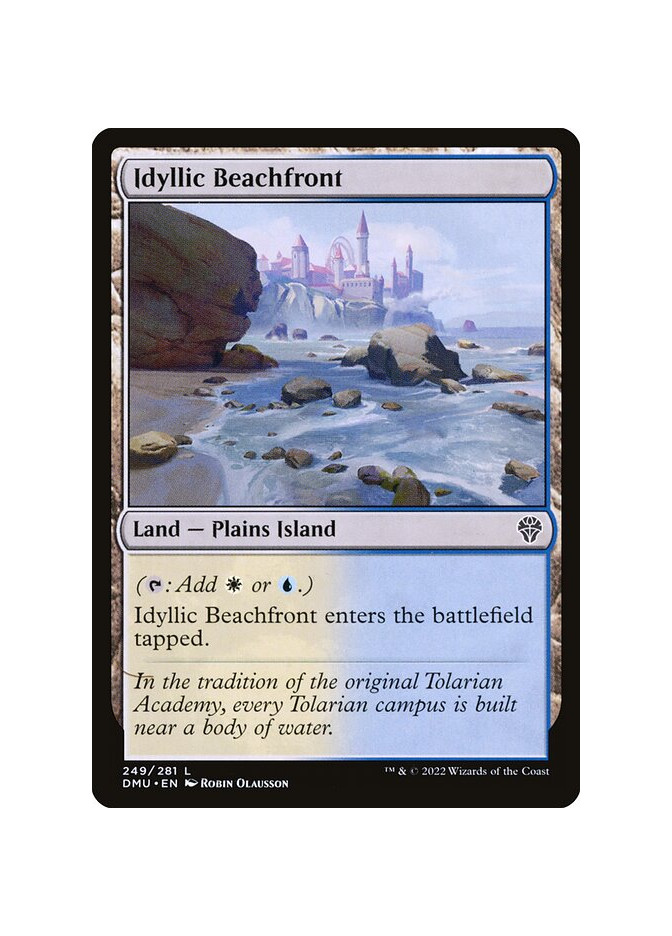 Idyllic Beachfront - Foil