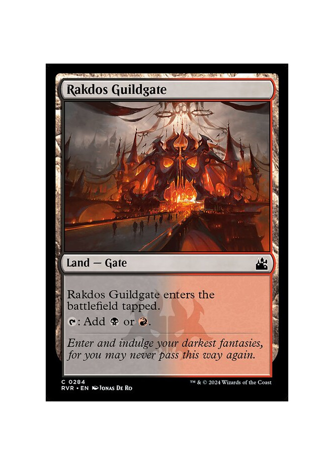 Rakdos Guildgate - Foil