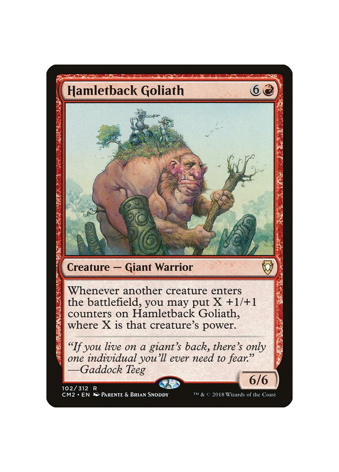 Hamletback Goliath