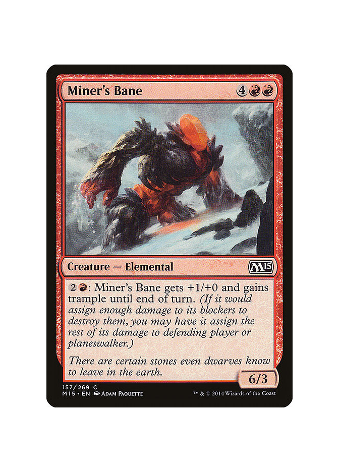 Miner's Bane - Foil