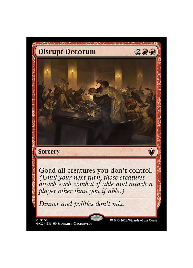 Disrupt Decorum