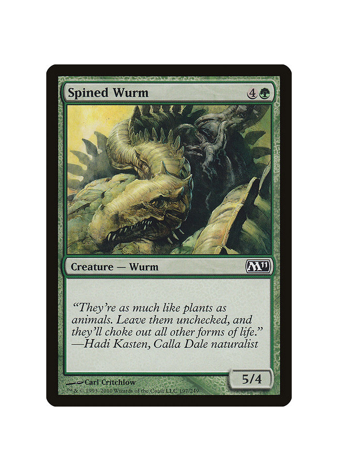 Spined Wurm - Foil