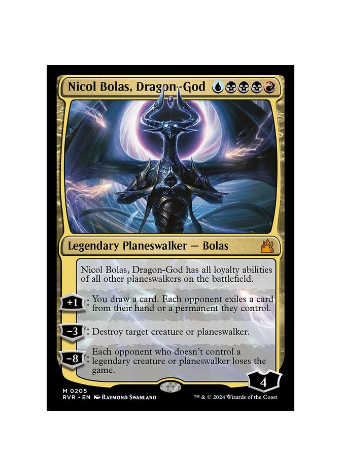 Nicol Bolas, Dragon-God - Foil