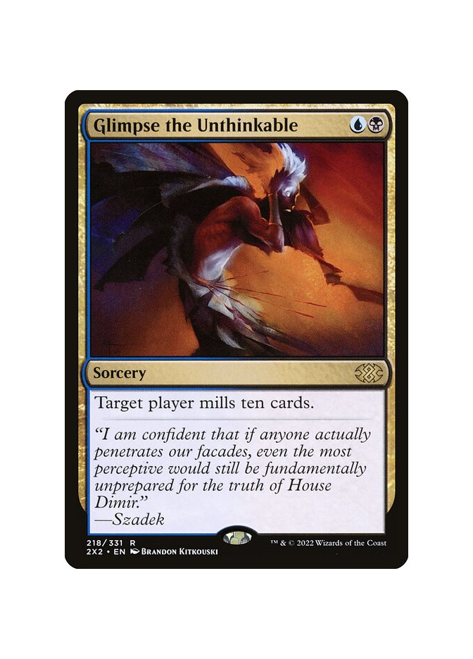 Glimpse the Unthinkable